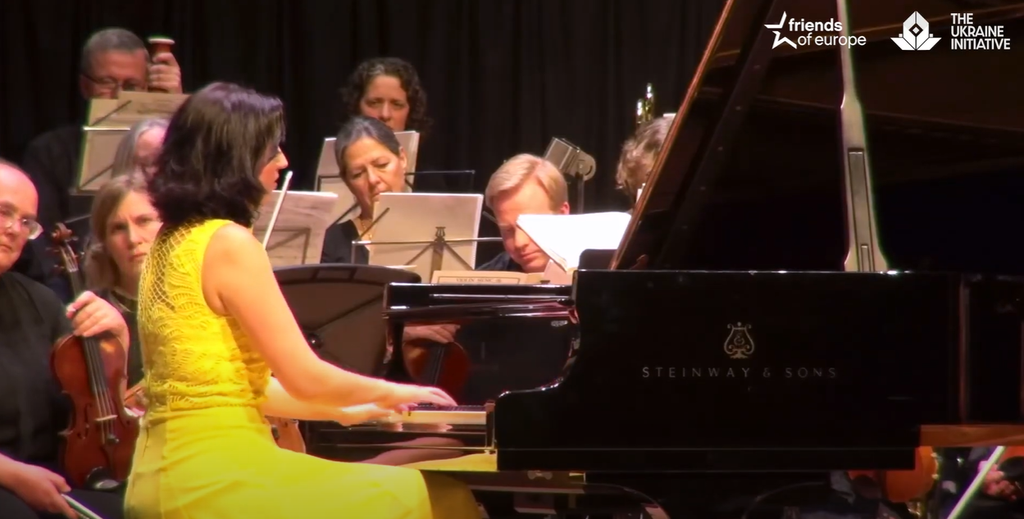 Friends of Europe The Ukraine Initiative | Alexandra Dariescu - Serenade by Mykola Lysenko 2024