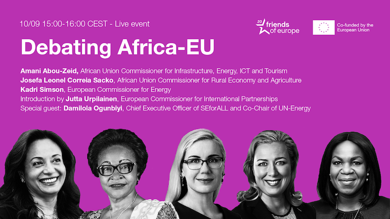 Creating a mutually beneficial partnership for Africa-Europe: Building a greener and fairer future