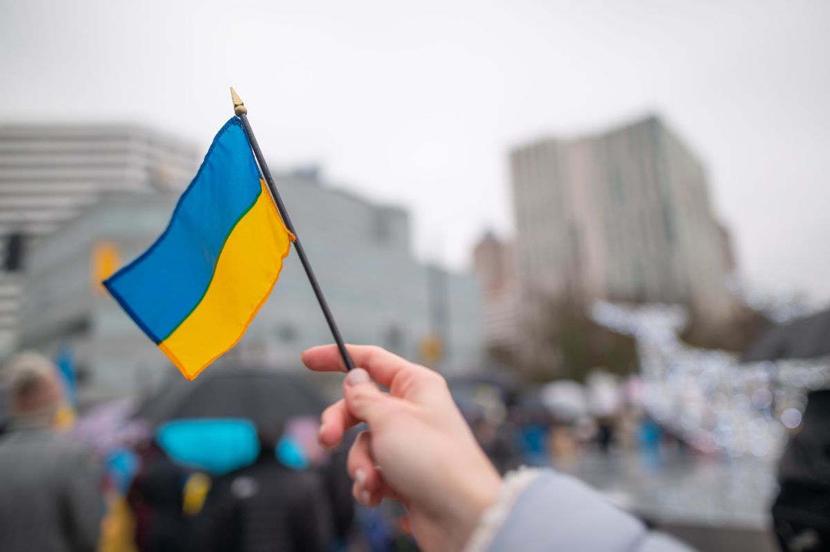 Ukrainian flag