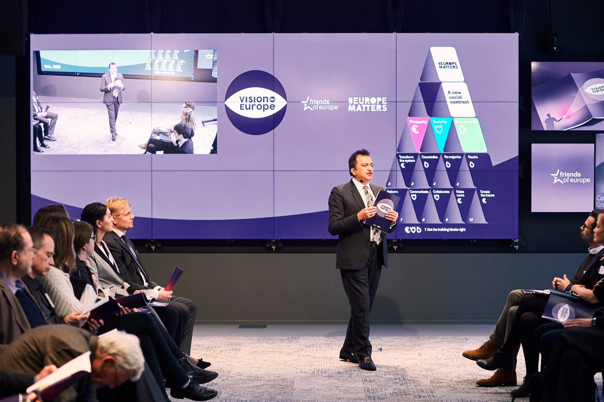Launching a new 'Vision for Europe'