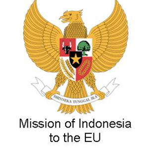 Mission of Indonesia to the EU  logo