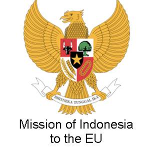 mission of indonesia to the eu logo