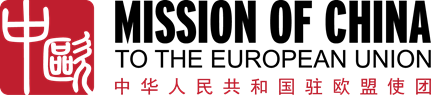 mission of china to the EU logo