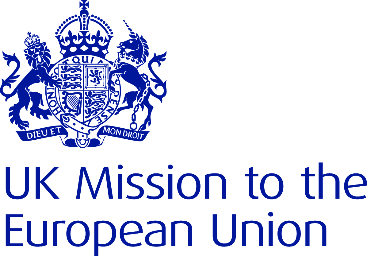UK Mission to the EU logo