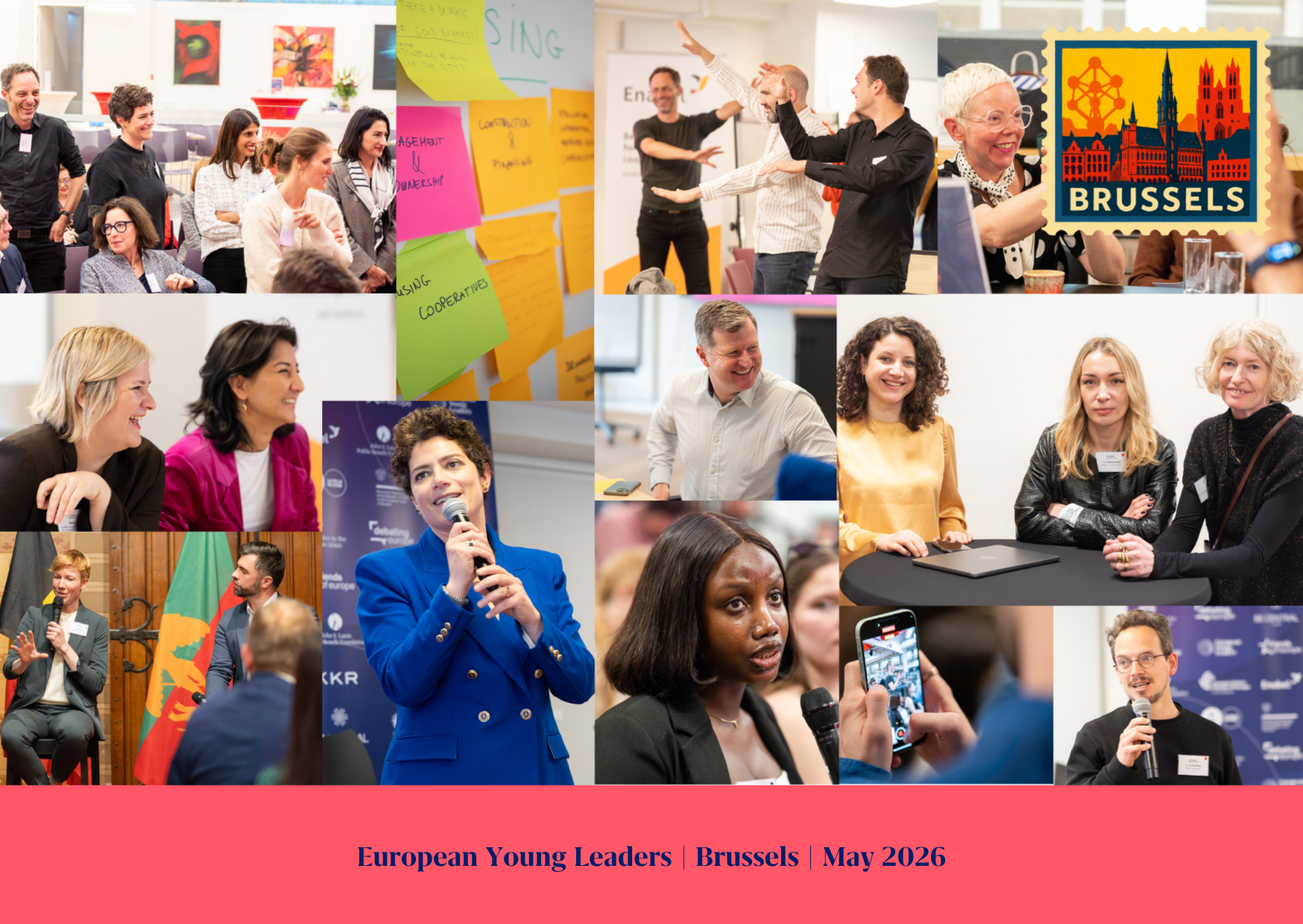 EYL Brussels 2026 - Thank you postcard